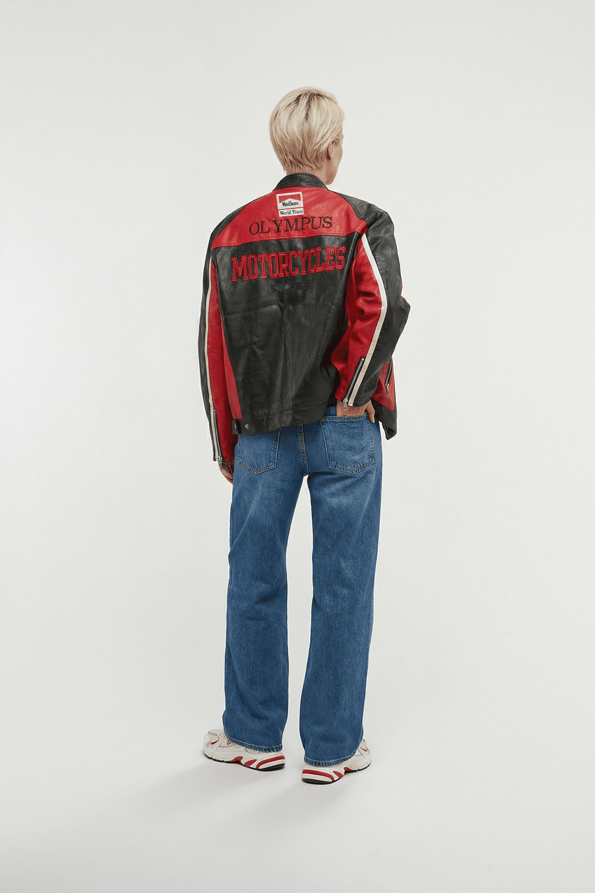 Ferrari F1 Vintage Racing Leather Jacket - Olympus Edition