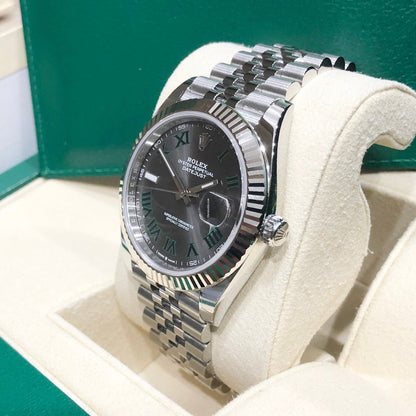 Rolex Datejust Wimbledon Dial Jubilee