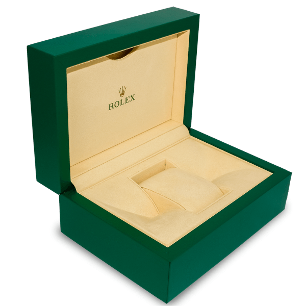 Rolex Date-Just Gold Green