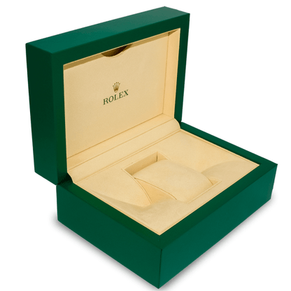 Rolex Date-Just Gold Green