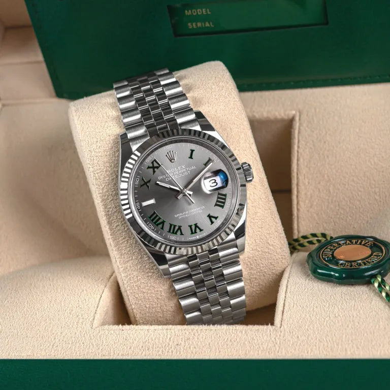 Rolex Datejust Wimbledon Dial Jubilee