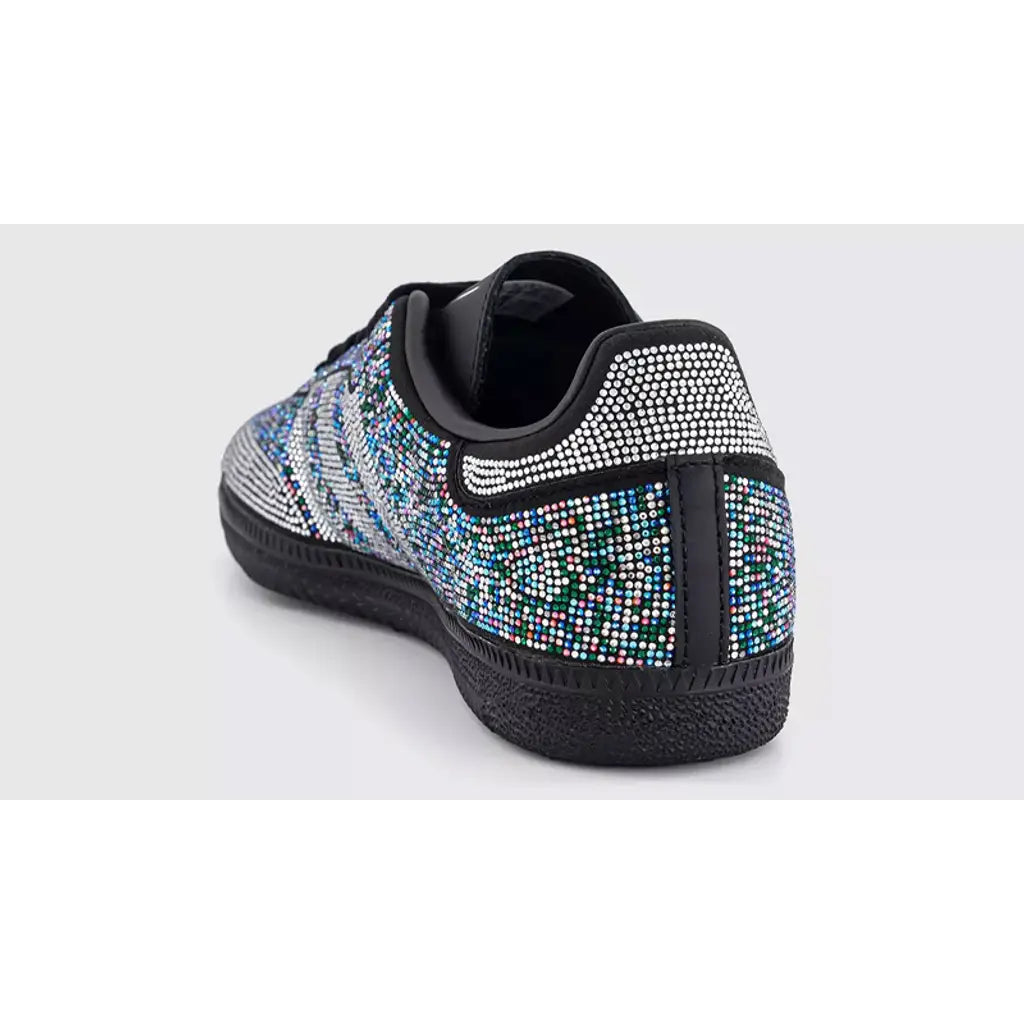 Samba Rhinestone Black Silver