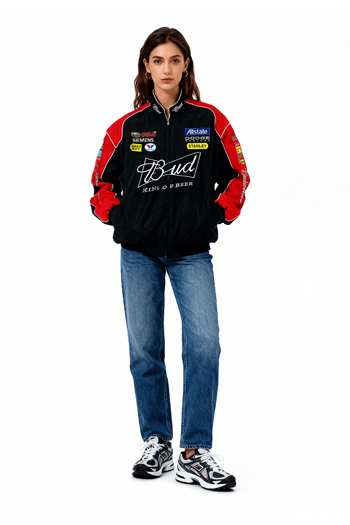 Budweiser Racing Vintage Jacket - Black Edition