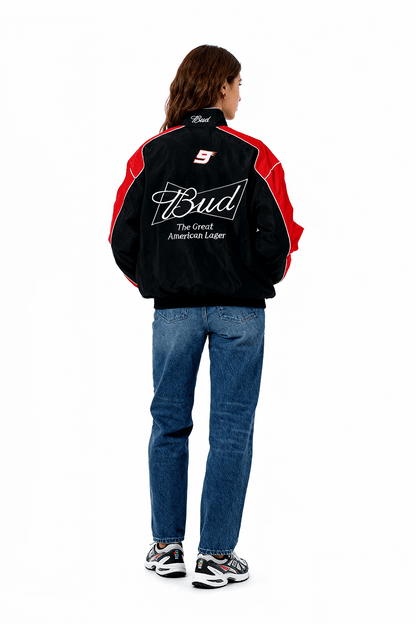 Budweiser Racing Vintage Jacket - Black Edition