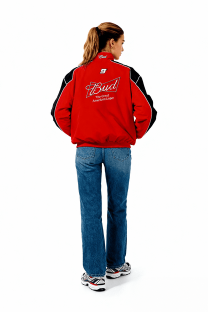Budweiser Racing Vintage Jacket - Red Edition