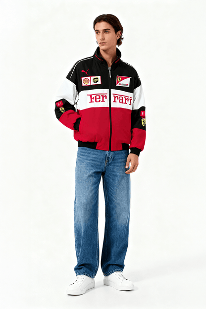 Ferrari F1 Vintage Racing Jacket - Classic Edition