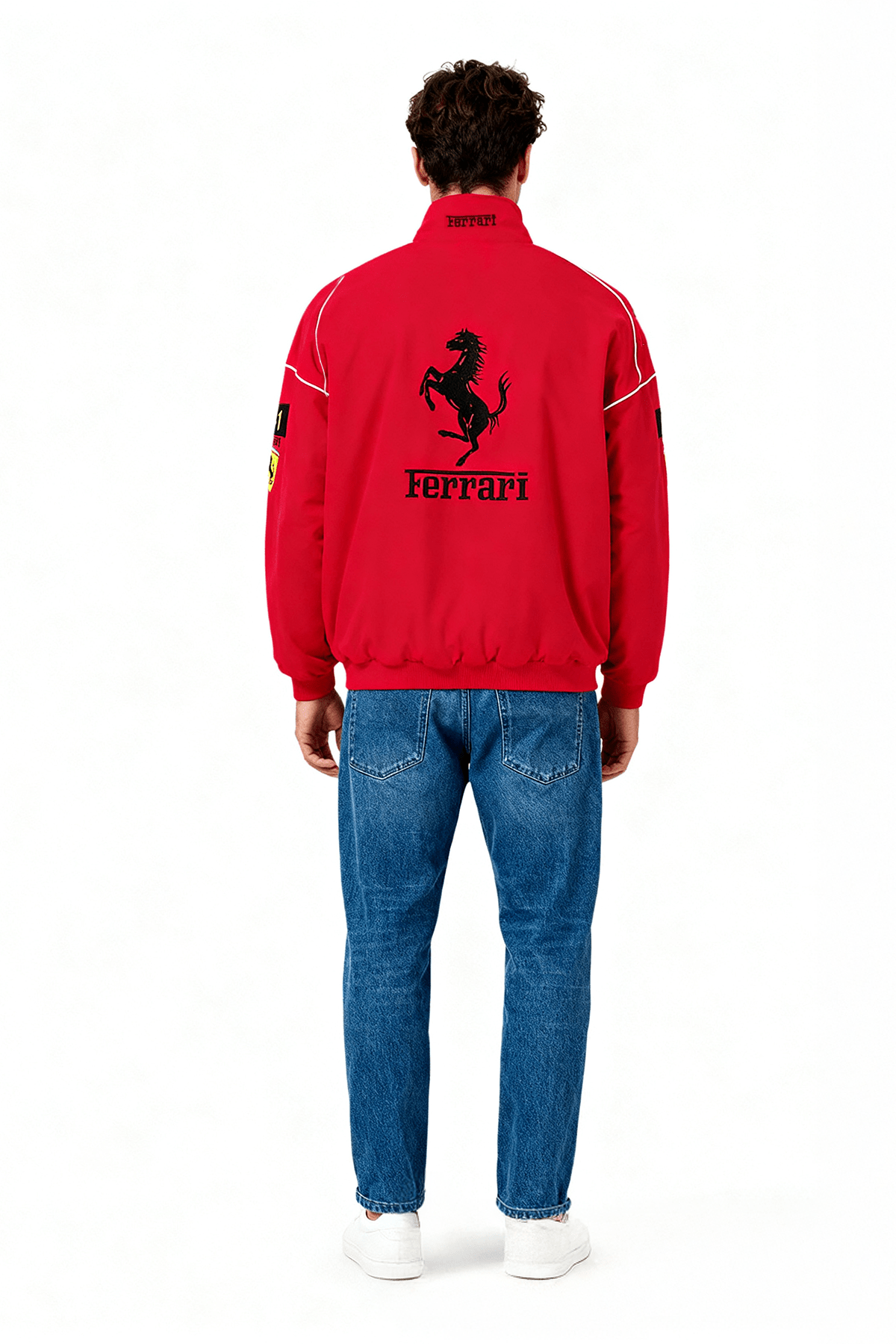 Ferrari F1 Vintage Racing Jacket - Red Edition
