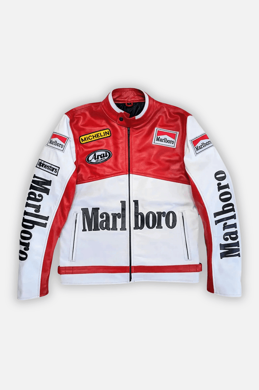 Marlboro Racing Leather Jacket - Classic Edition